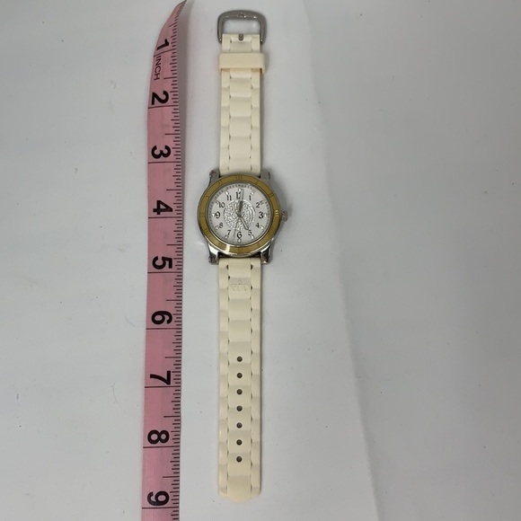Juicy Couture Glitter Crystal Watch - White/Silver/Gold, Stainless Steel - Picture 8 of 9
